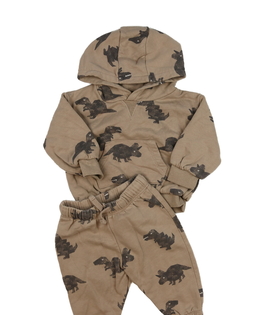 Hnědá dinosauří teplákovka M&S