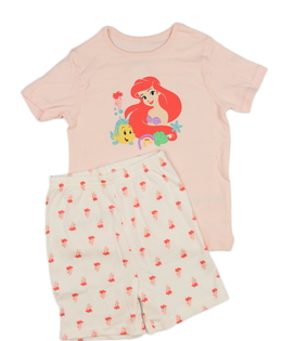 Růžové triko a kraťasy Disney George