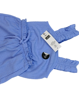 Nový modrý crop top a kraťasy F&F