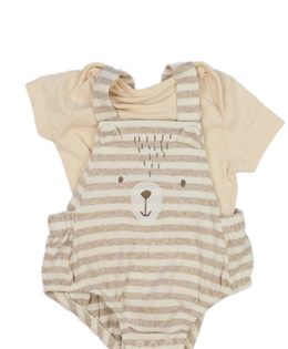 Hnědý set 2 ks s čumáčkem George