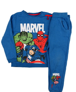 Modrá teplákovka Marvel George