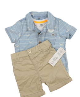 Nové triko, košile a kraťasy F&F