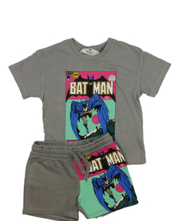 Šedé triko a kraťasy DC Batman H&M