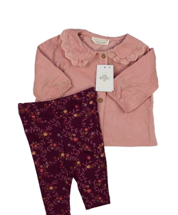 Nový set růžovo-fialový 2 ks Primark 