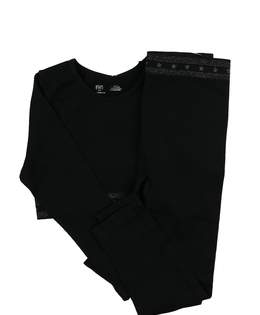 Nový černý crop top a legíny F&F