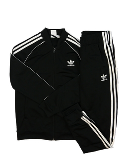 Černá sportovní tepláková souprava Adidas