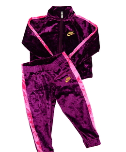 Tmavá semišová teplákovka Nike 
