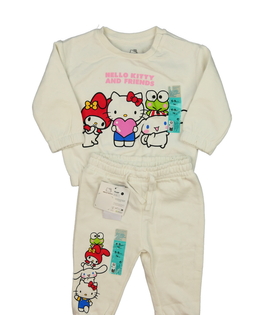 Nová krémová teplákovka Hello Kitty Primark 