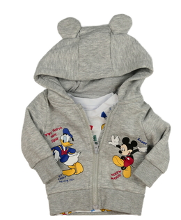 Nová šedá mikina a triko Mickey Primark 