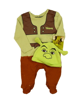 Nový overal a čepička Shrek Primark 