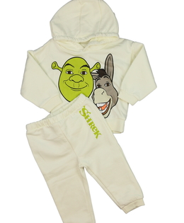 Krémová teplákovka Shrek Primark 
