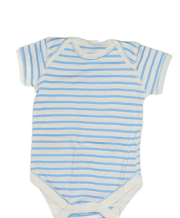 Modrobílé pruhované body 