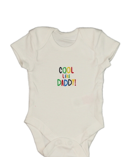 Bílé body s barevným nápisem Primark