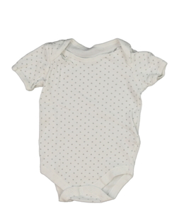 Bílé body se šedými hvězdami 