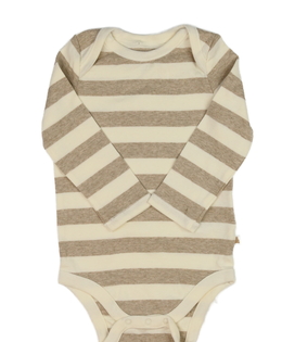 Krémovo-hnědé pruhované body Gap