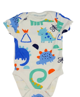 Bílé body s dinosaury F&F