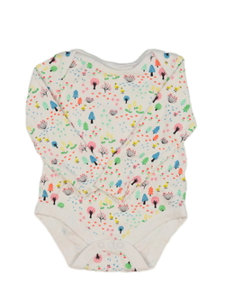 Bílé body s barevnými obrázky F&F