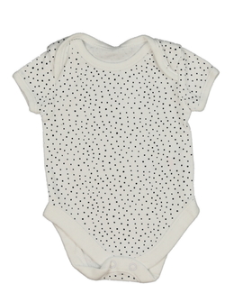 Bílé body s puntíky George