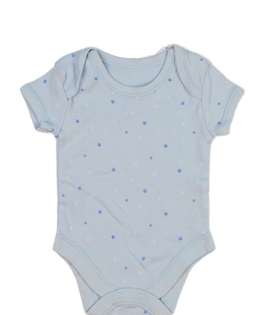 Modré body s hvězdami