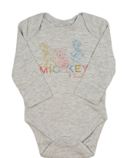 Šedé melírované body Mickey Disney Primark 