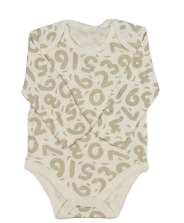 Krémové body s číslicemi