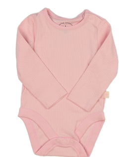 Růžové žebrované body F&F