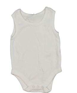 Bílé tílkové body Nutmeg