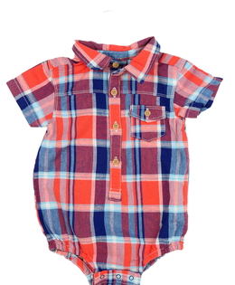 Barevné kostkované košilové body Nutmeg 