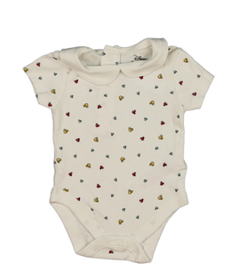 Krémové body s límečkem Mickey Primark 