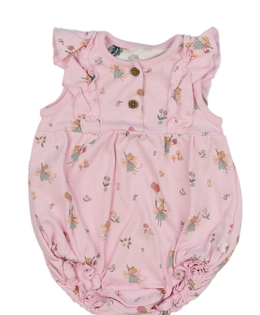 Růžové body s volánky Next