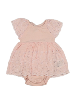 Růžové šatové body H&M
