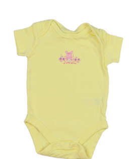 Žluté body se zvířátkem 