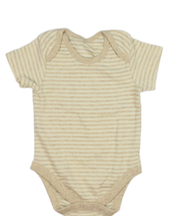 Hnědé pruhované body 