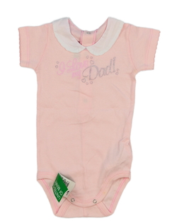 Nové růžové body s límečkem Benetton