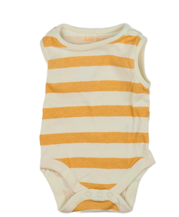 Oranžovo-krémové tílkové body John Lewis 