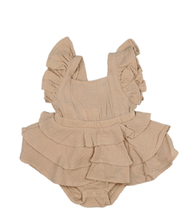 Nové hnědé volánkové body 