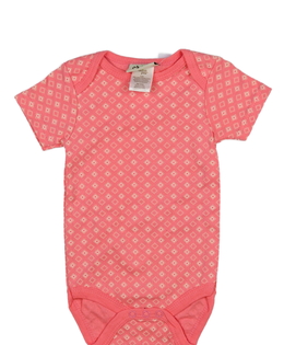 Růžové vzorované body 