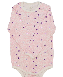 Světlé body s růžovými květinami 