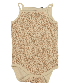 Hnědé tílkové body s listy Next