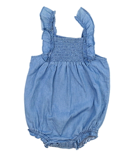 Modré tílkové body s volánky Primark 