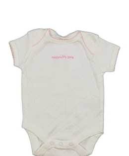 Bílé body s růžovými kolečky Mothercare