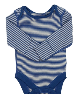  Modro-bílé pruhované body M&S