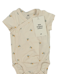 Nové světle hnědé květinové body H&M