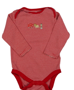 Červeno-bílé pruhované body Next
