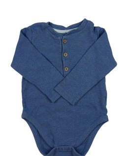 Modré melírované body George