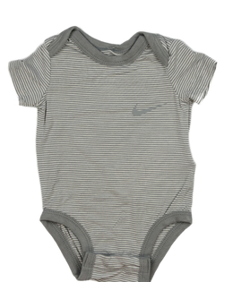 Pruhované šedo-bílé body Nike 