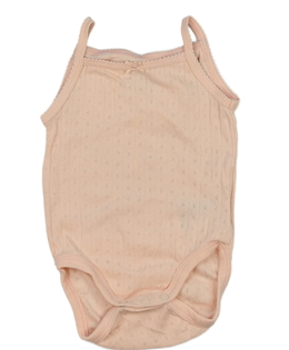 Světle růžové madeirové tílkové body H&M