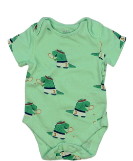 Zelené body s dinosaury M&S