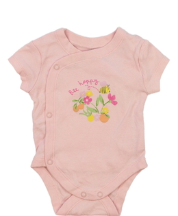 Růžové body s květinami Primark 