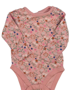 Růžové květinové body M&S